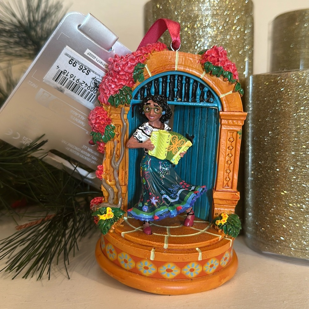 Disney sketchbook living Magic Encanto Mirabel Christmas ornament NWT